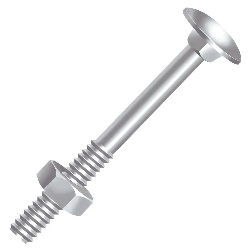 Parafuso Francês Porca Sextavada 5/16"X4.1/2" 100 Peças Ciser