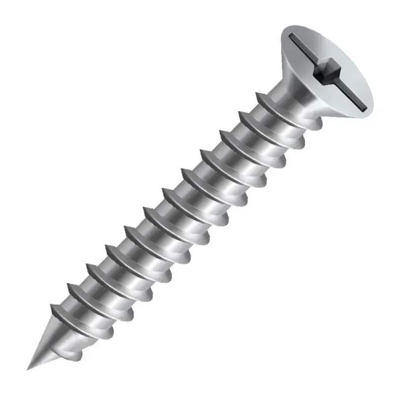 PARAFUSO MADEIRA CHATA ZINCADO 2,8X16MM CISER 500 PEÇAS