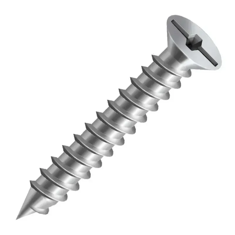 Parafuso para Madeira Chata Zincado 6,1x65mm Ciser