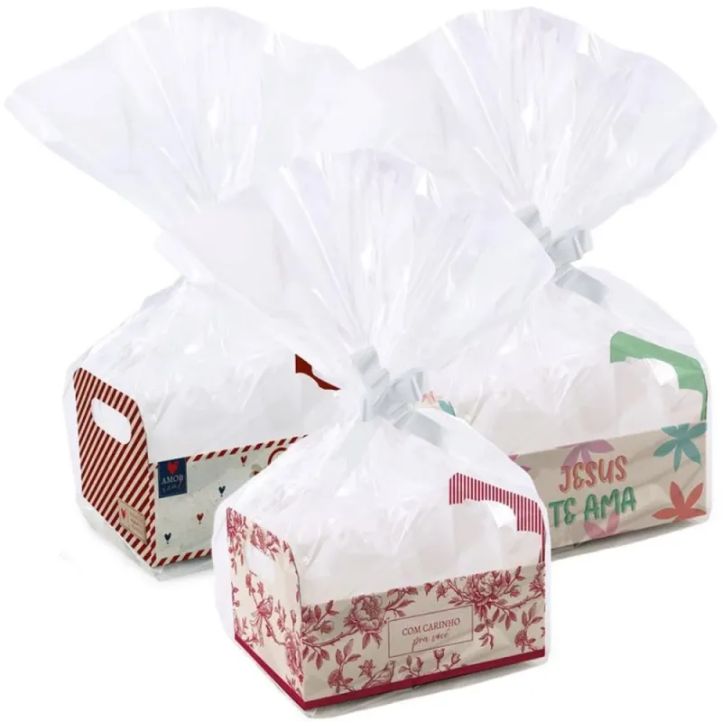 Cesta de Papel KIT Caixote G 25X18,5X9,5CM (S PCT.C/10
