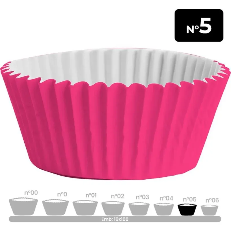 N.05 Rosa 3X1,8CM 10PCTX100UND