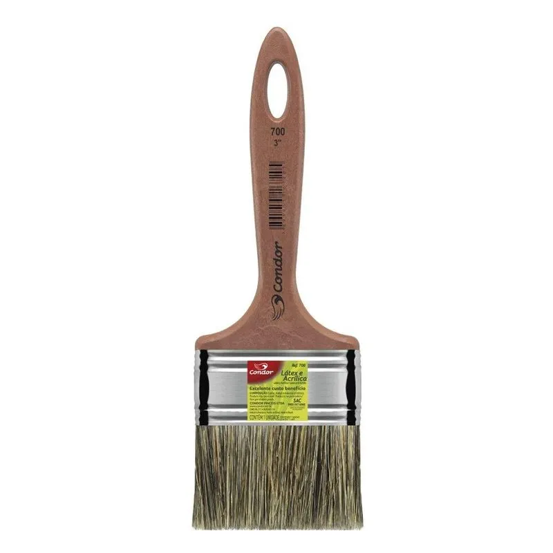 Trincha Condor 700 Cerdas Gris 43 Embalagem Com 12 Unidades