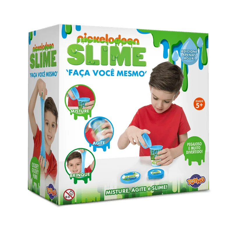 Kit Slime Nickelodeon Faça Você Mesmo 37861