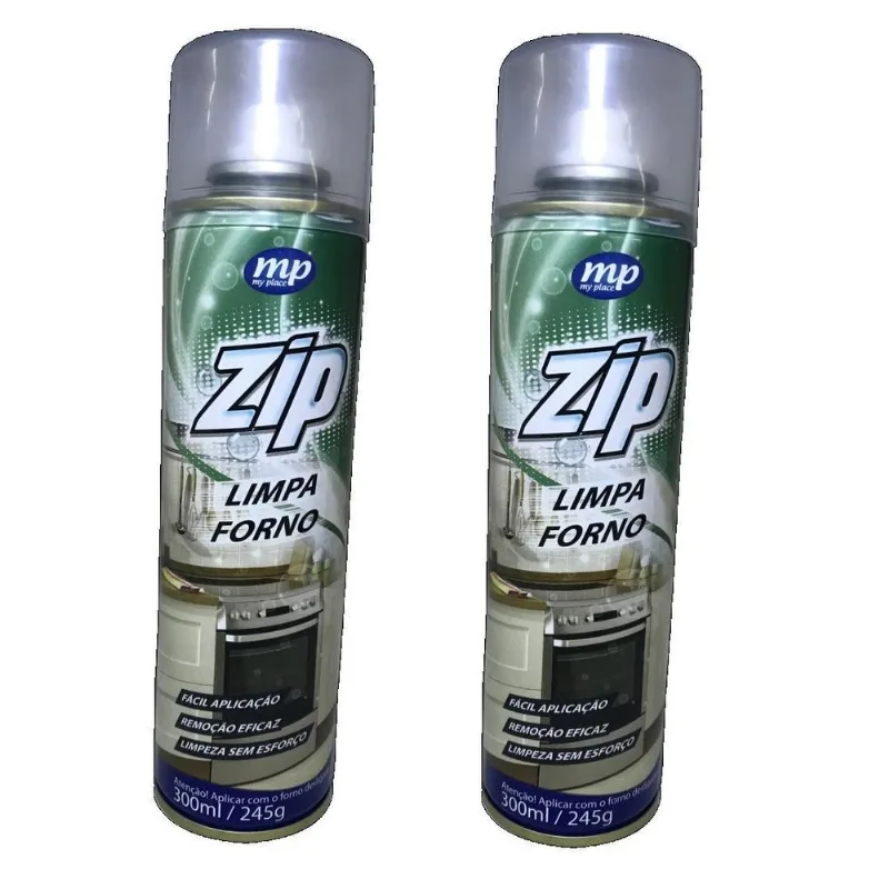 Kit 2 Limpa Forno Spray Zip 300ml My Place