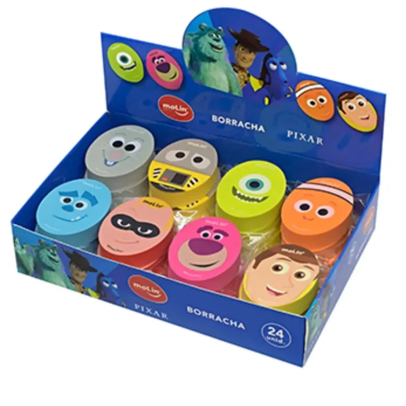 BORRACHA PIXAR SORTIDA