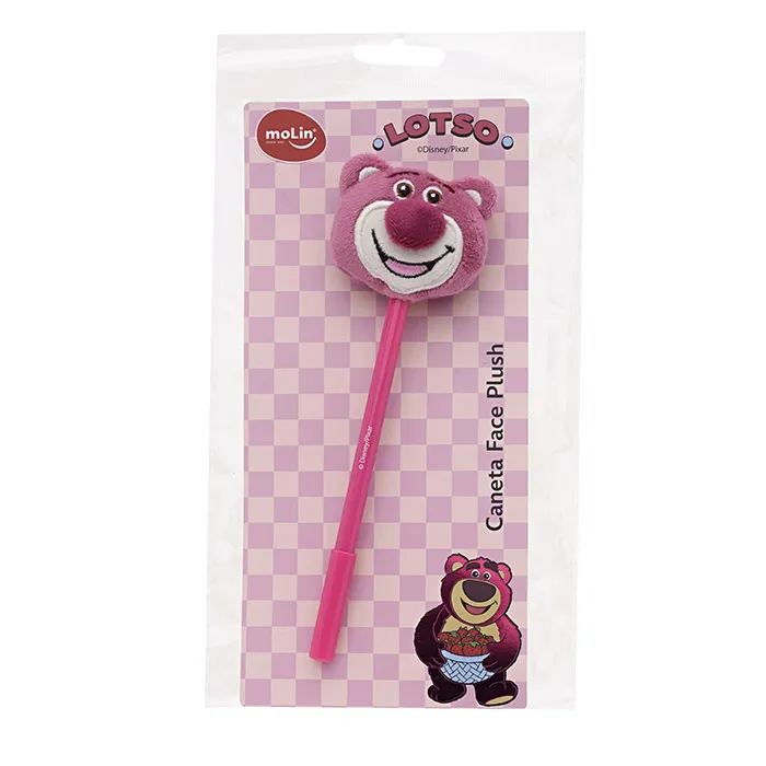CANETA FACE PLUSH LOTSO 0,7MM BT C/1 UN (ESCRITA AZUL)