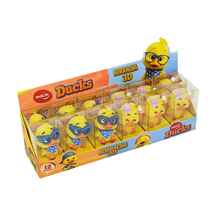 Borracha Ducks 3D Molin 1un