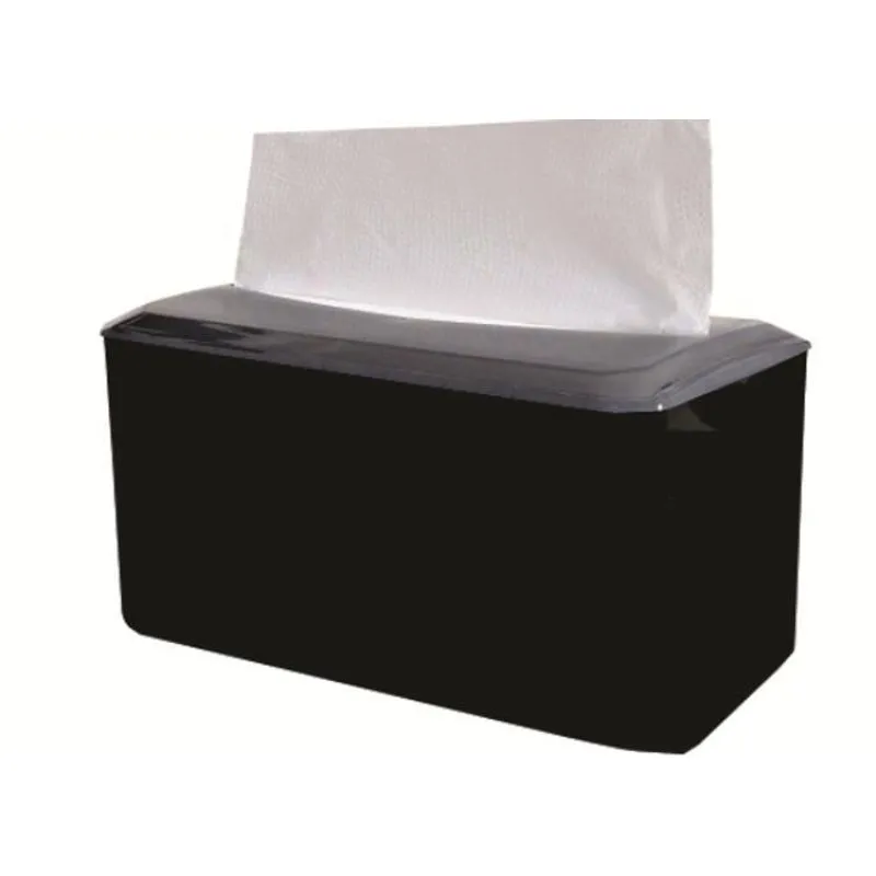 Porta Papel Toalha Interfolhada De Mesa Balcão Preto