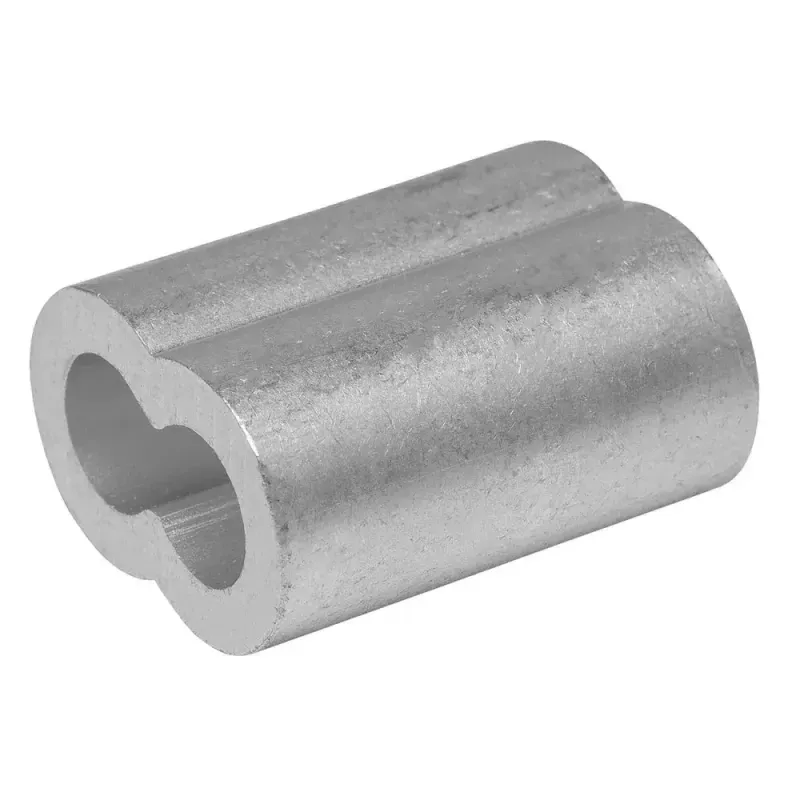 Prensa para Cabo de Aço 1/4" com 50 Peças Acerosid