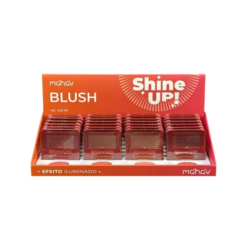 Blush Iluminador Shine Up C/24 Unid - Mahav (SUBMH)