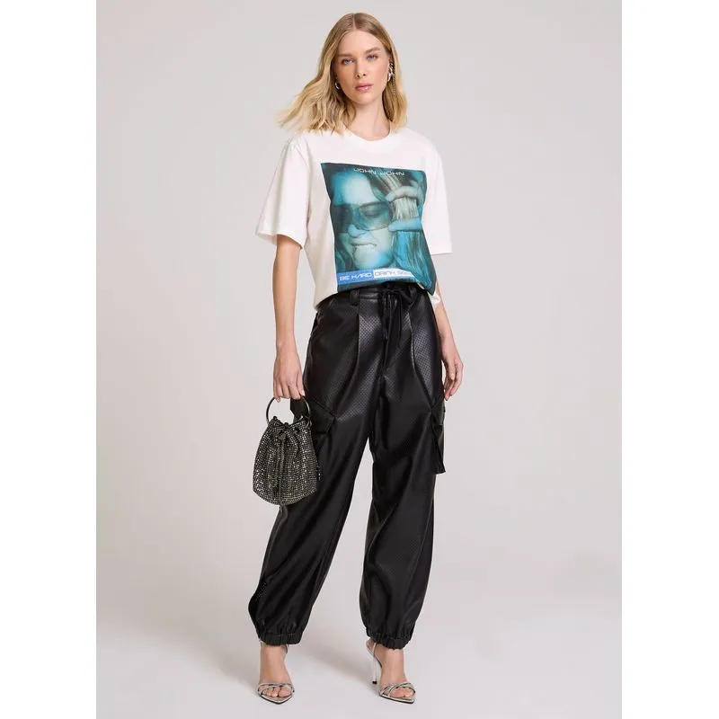 Calça Balloon Cargo Perry John John Feminina 46