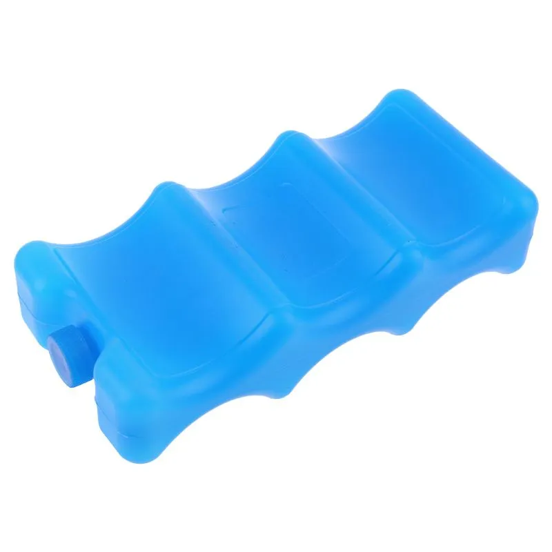 Blocos De Gelo Gel Freezer Para Piquenique Almoço De Viagem Reutilizável Cool Cooler Pack Bag - Azul