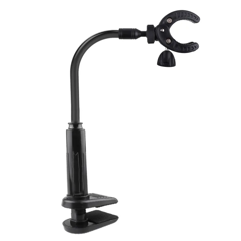Chave De Cabelo De Estimação Rotativa Suporte De Cabelo Cão Gato Arrumando Quadro De Vestuário Roupas De Beleza Suporte De Mesa - Preto