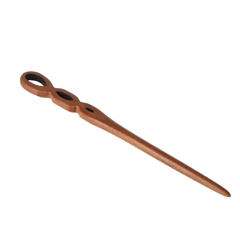 Cabelo Chinês Cabelo Chopsticks 6.29in Wood Hair Stick Barrette For Girlfriend - 216