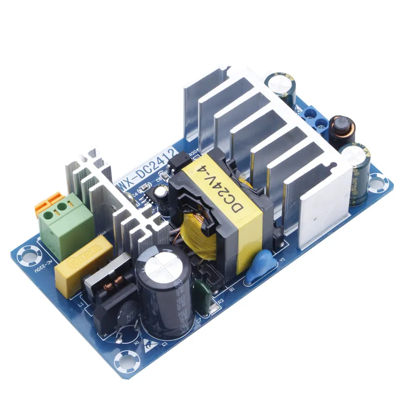 6a Ac-dc Módulo De Alimentação Comutando Placa De Alimentação Ac 110v 220v Para Dc 24v - Azul