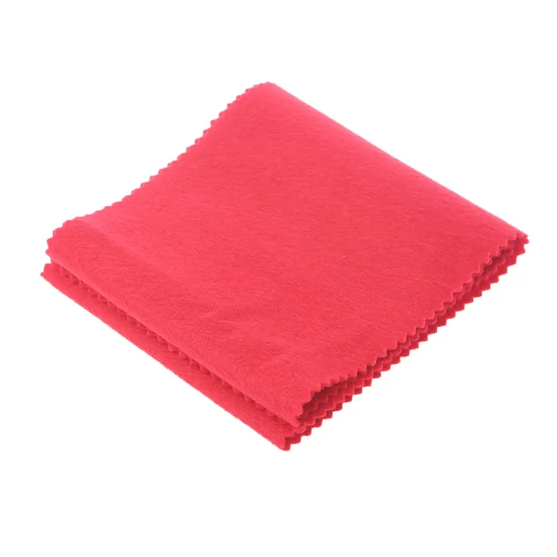 Caixa De Pano De Pano De Nylon Macio Vermelho E Algodão Para Teclado De Tecla De Piano - Vermelho