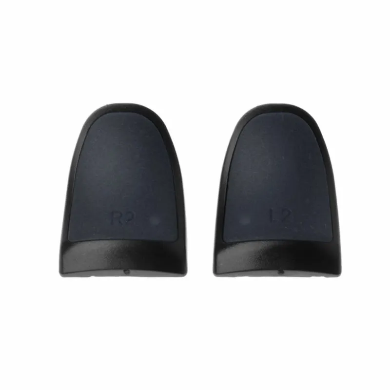 1 Par R2 L2 Gatilhos Extenders Thumbtick Para Ps4 Dualshock 4 Controller - Cinza