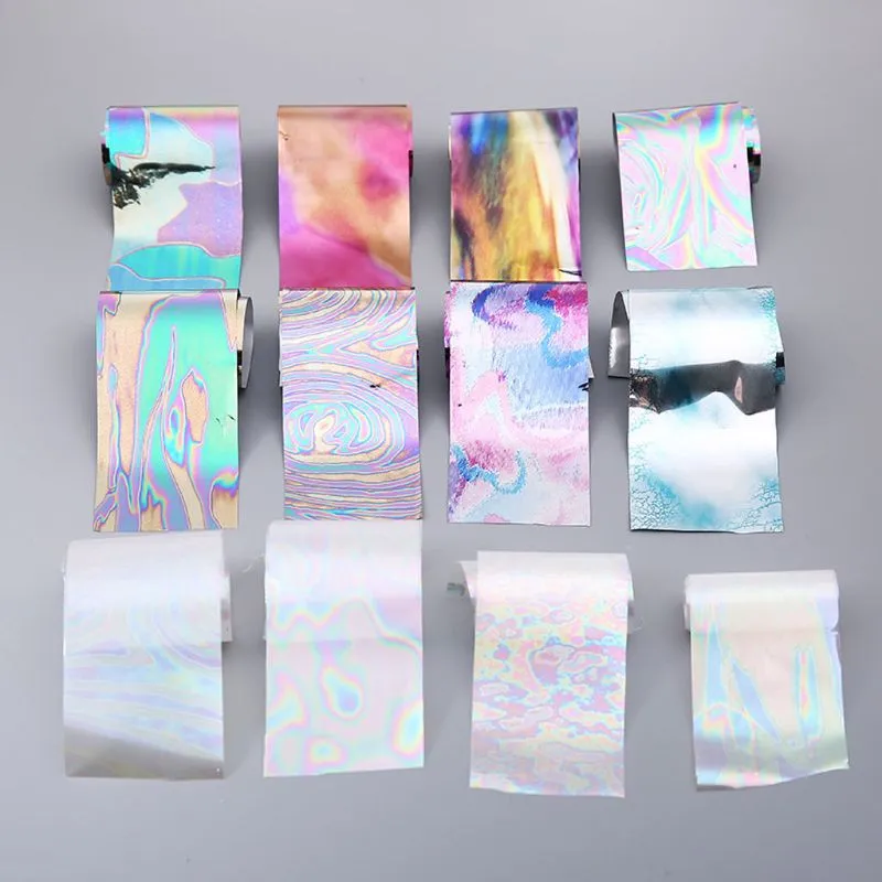 Papel De Espelho Colorido Brilhante Cor Mágica Aurora Ab Efeito Refletir Papel Para Diy Resin Mold Decor Joias Fazendo Recheios