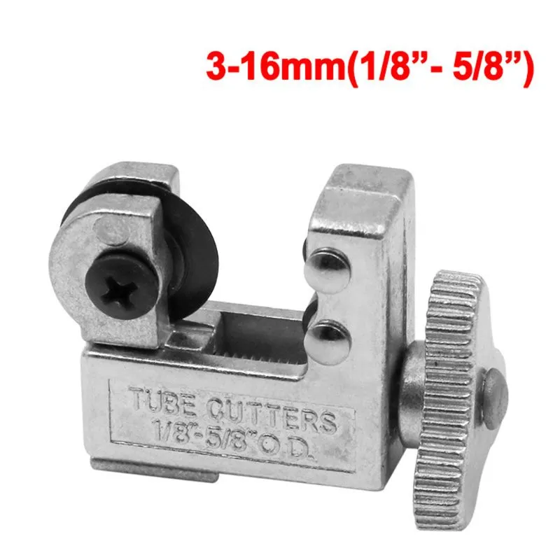 Cortador De Tubos Pesados De Aço Inoxidável Pvc Alumínio De Cobre De Latão 1/8"-5/8" - Prata