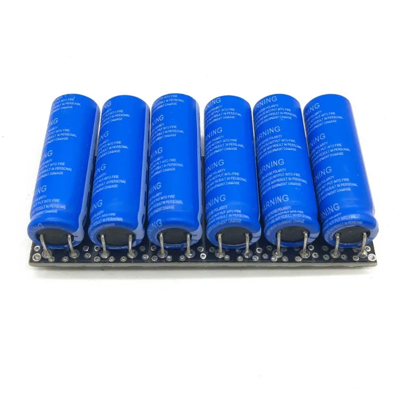 Tela Única 16v 1.6f Farad Capacitor Module 2.7v 10f Super Ultracapacitor Car Backup Power Supply Com Placa De Proteção