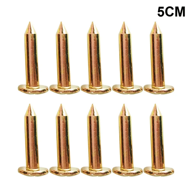 10pcs/set 3/5/7/8/10cm Pesquisando Unhas De Aço Pesquisar Ponto De Pesquisa De Limite - 5cm