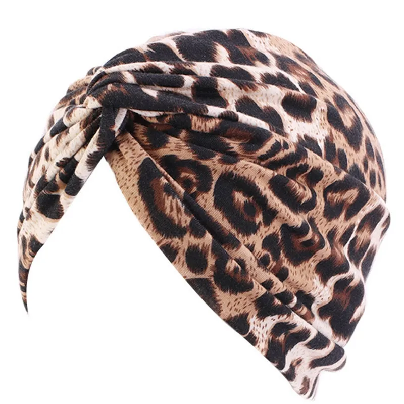 Mulheres Headcarf Cap Muslim Hijab Turban Plissado Cabelo Perda De Cabelo Tampa Capa Cachecol Wrap - 8