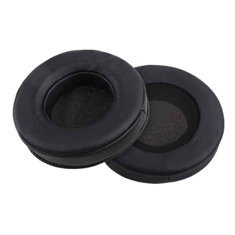 1 Par De Substituição Earpads Almofada Suave Gelo Gel Capa De Couro Para Thresher Ultimate 7.1 Fones De Ouvido Earmuff Manga - Couro Pu Sem Fivela