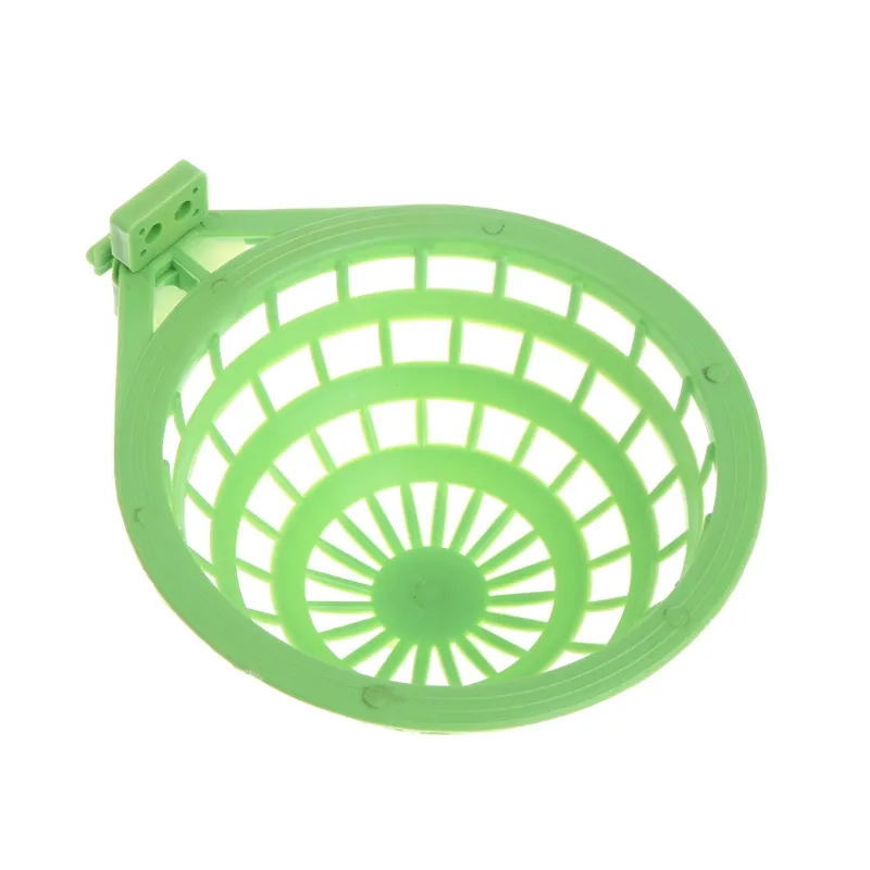 Plástico Canary Nest Cage Gaiolas Decorativas Ovos Pássaro Ninho Ninho Pet Pássaros Eclodido Ferramentas De Fornecimento - Verde