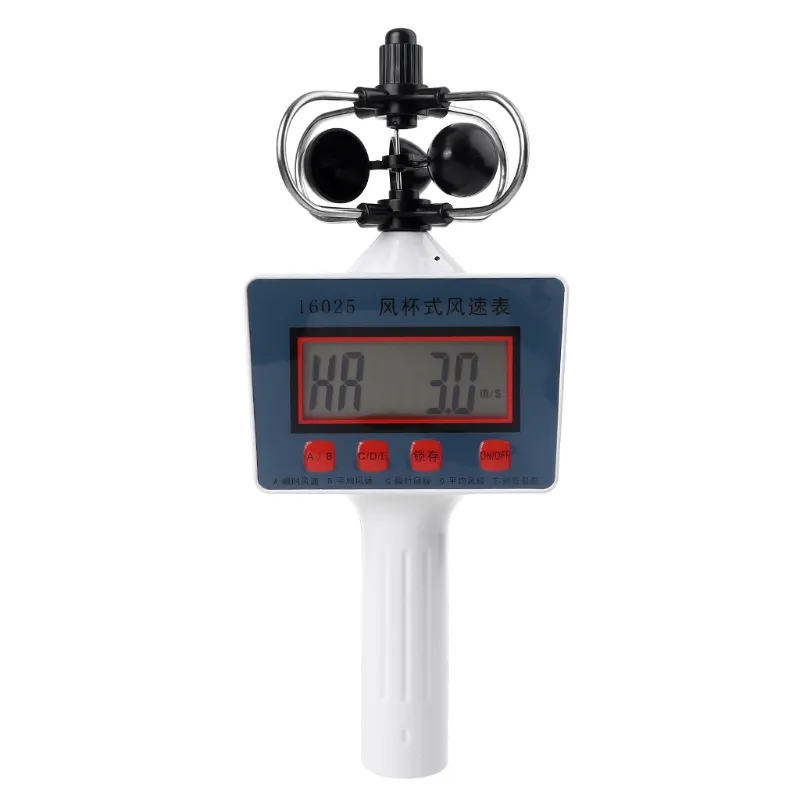 Lcd Wind Speed Speed Meter Energy Saving Cup Estilo Anemometer Novo Tipo Vento Digital