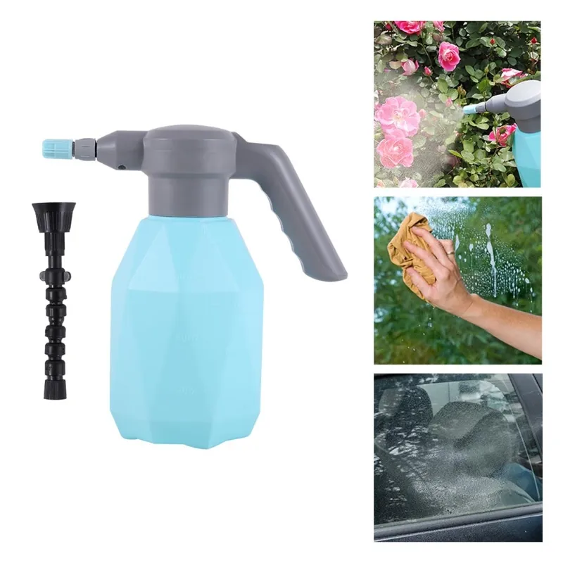 Pulverizador Elétrico De Alta Pressão Para Carro De Lavagem De Lavagem De Plantas, Desinfecção - Azul - Versão Com Bico Universal