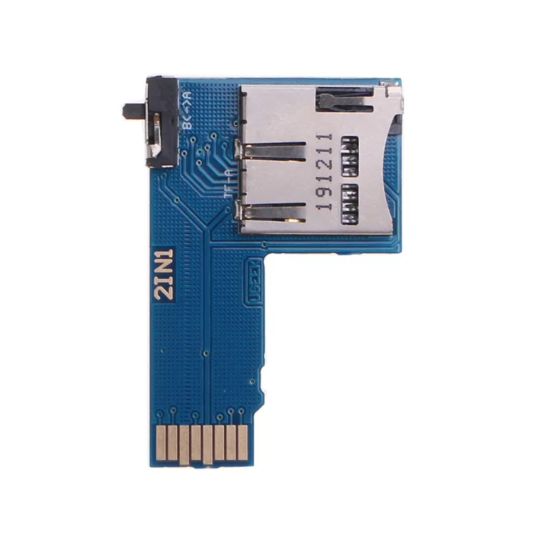 2 Em 1 Micro Sd/tf Cartão Memória Storage Board Shield Module Dual System Switcher