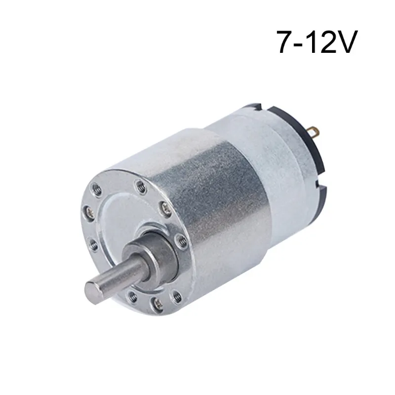 6v/12v/24v 7~960rpm Miniatura Alta Redução De Torque Caixa De Engrenagem Micro Velocidade Reversível Redução Elétrica Motor Engrenagem - 7 - 12v