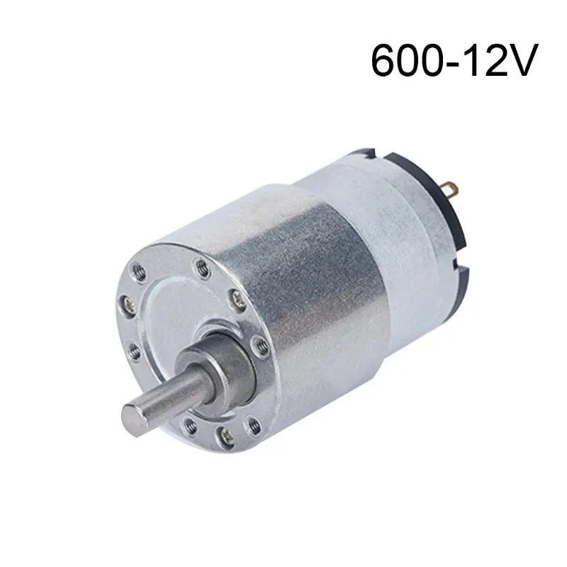 6v/12v/24v 7~960rpm Miniatura Alta Redução De Torque Caixa De Engrenagem Micro Velocidade Reversível Redução Elétrica Motor Engrenagem - 600 - 12v