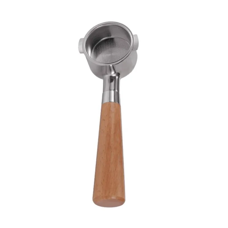 Portafiltro Nu Sem Fundo De 51mm Para Café Com Alça 2 Orelhas Ferramenta De Fabricação - B2 Beech Cor Natural