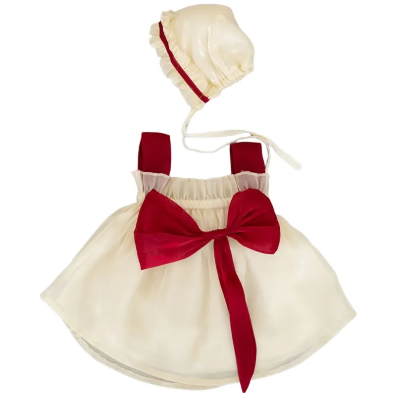 Fofo 2x Baby Girl Outfit Princess Dress C/ Hat Photo Accessory Photography Props