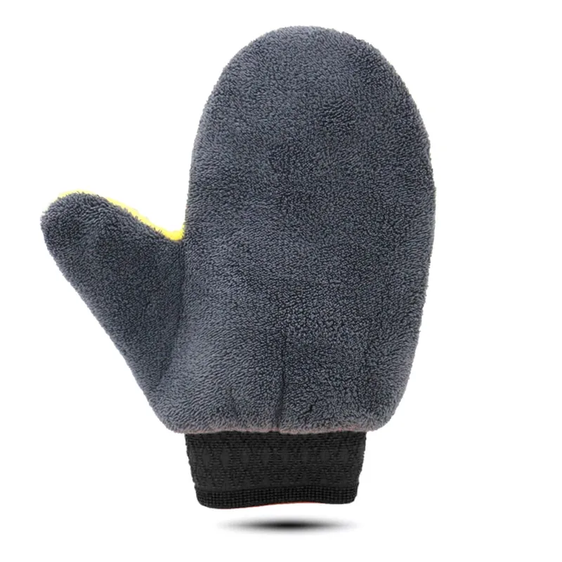 Luva De Lavagem De Carros Microfiber Chenille Luvas Carro Limpeza Toalha Pano 24x20cm Mitt