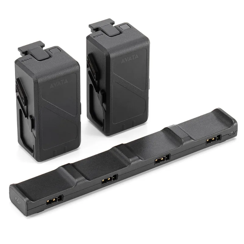2 Batería de Vuelo Inteligente DJI Avata Fly More Kit + hub de carga