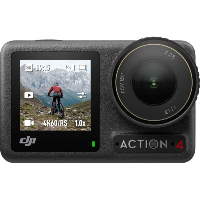 DJI - Câmera de ação Osmo Action 4 4K - Cinza-CP.OS.00000269.01