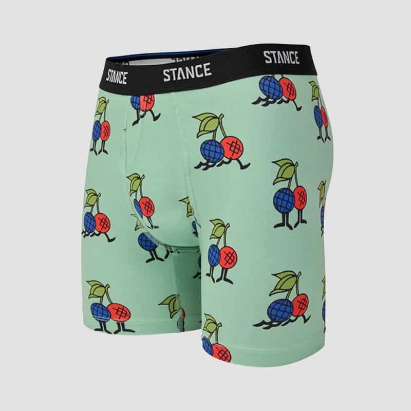 Stance Cherries Boxer Brief Jade Large / Jade