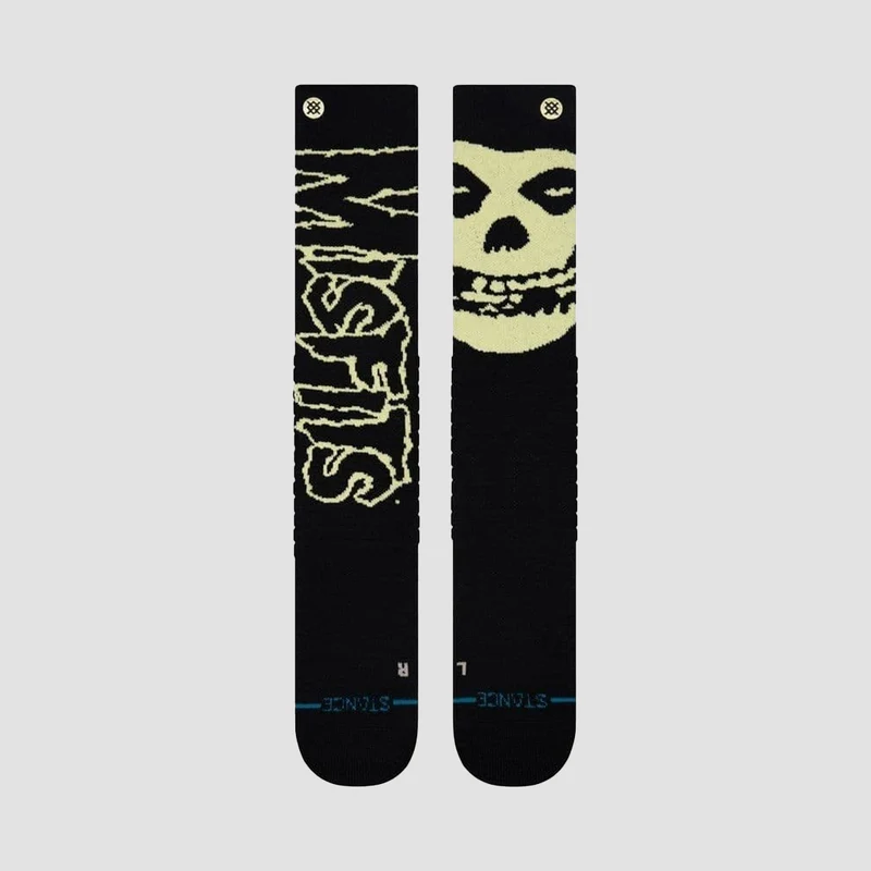 Stance Misfits Wool Snow Socks Black 8.5-12.5uk / Black