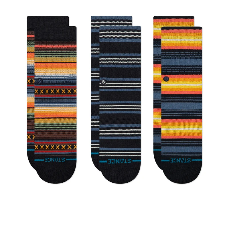 Kids Serape 3 Pack Socks M