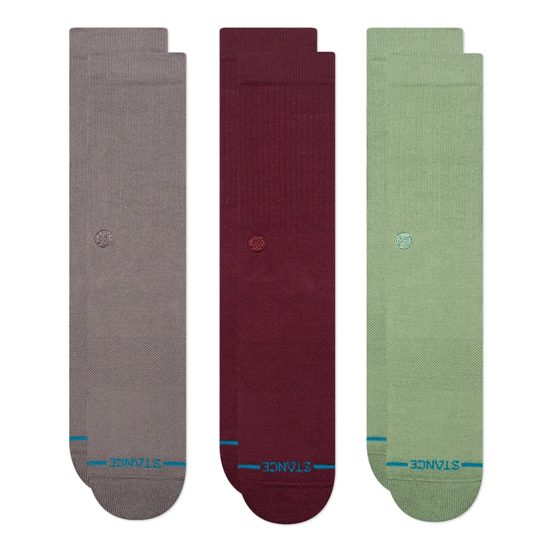 Icon 3 Pack Socks L