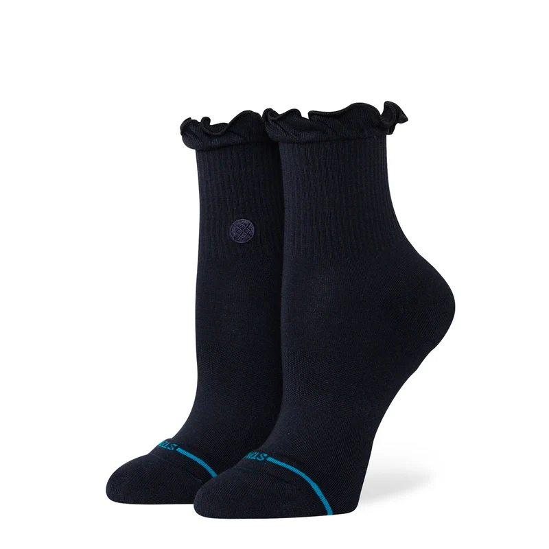Wmns Ruffle Icon Quarter Socks S