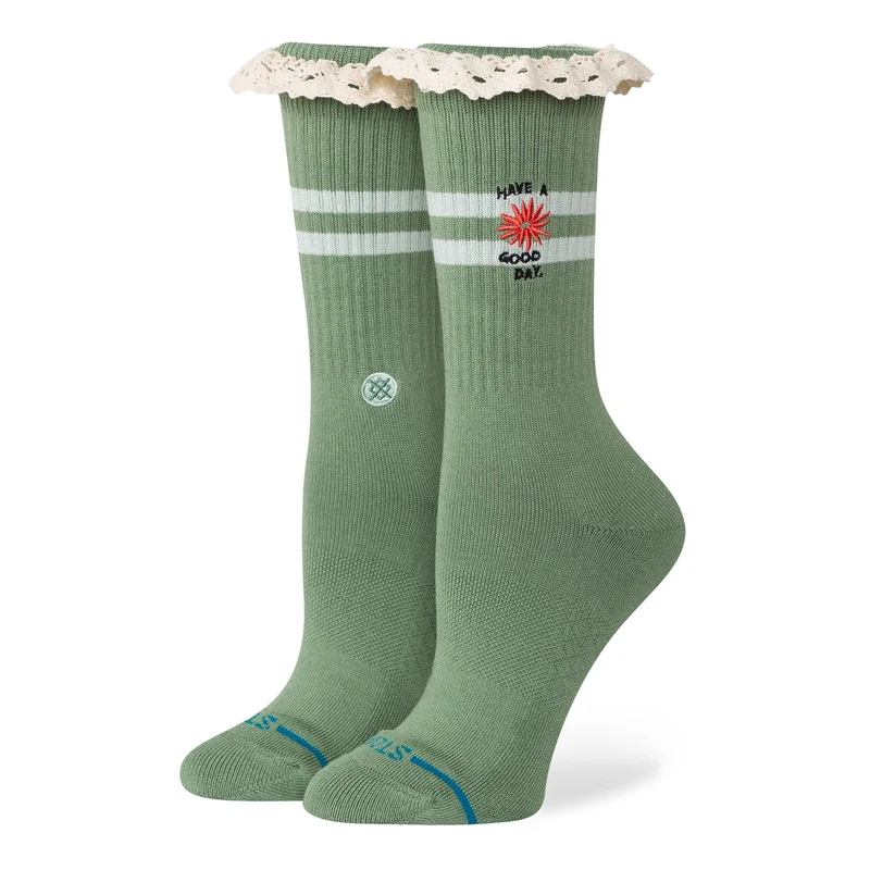 Have A Good Day Crew Socks M