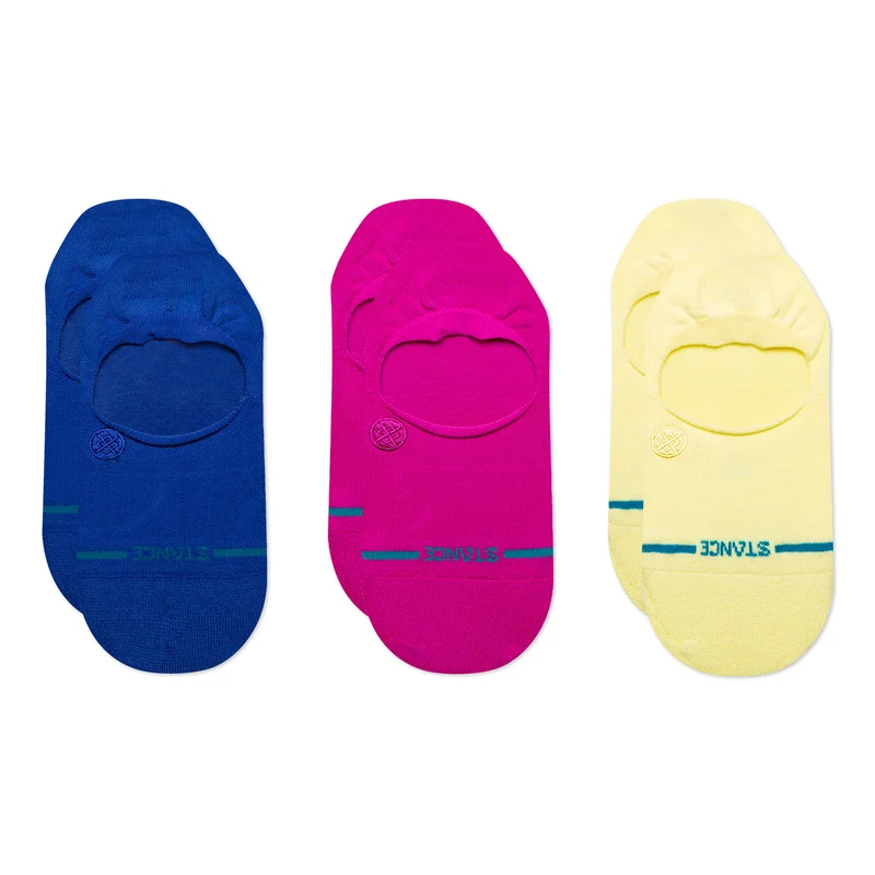 Wmns Icon No Show 3 Pack Socks M