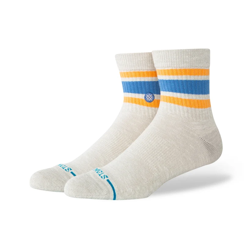 Slub Boyd Quarter Socks L
