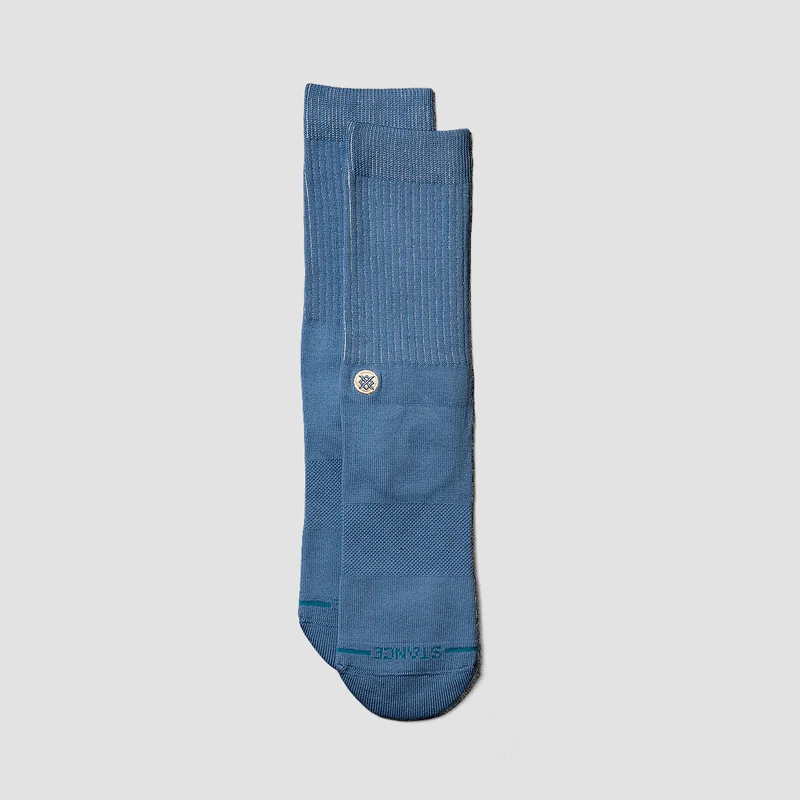 Stance Icon Pop Crew Socks Capri Blue 5.5-7.5uk / Capri Blue