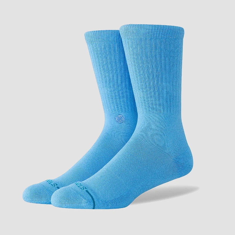 Stance Icon Crew Socks Bright Royal 5-7.5uk / Bright Royal