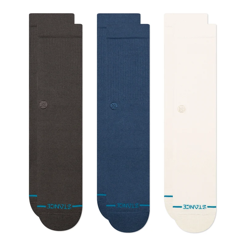 Icon 3 Pack Socks L