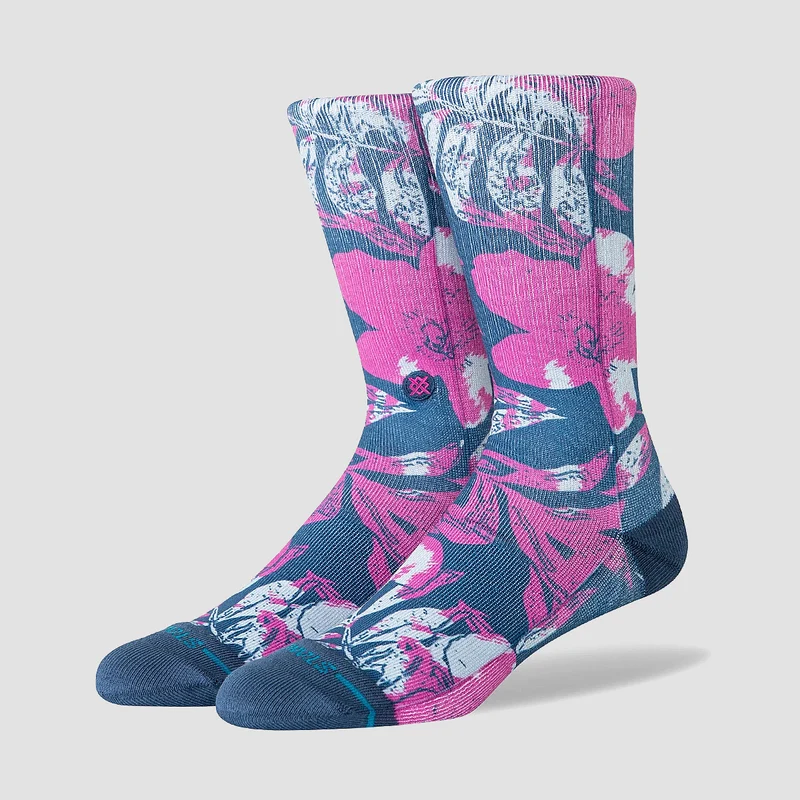 Stance Lihue Crew Socks Fuschia 5-7.5uk / Fuschia